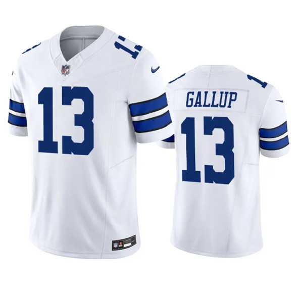 Men & Women & Youth Dallas Cowboys #13 Michael Gallup White 2023 F.U.S.E. Vapor Limited Stitched Football Jersey->dallas cowboys->NFL Jersey
